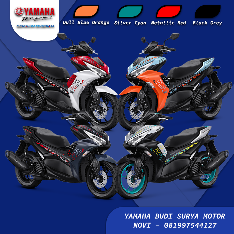 All New Aerox 155 Standard